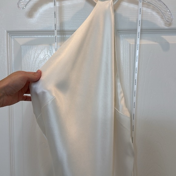 NWT Retrofete Jagger Silk Dress in White Size Large - Picture 6 of 16